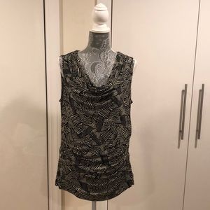 Sleeveless stretch blouse